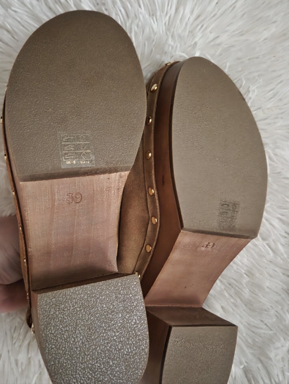 Sezane x Baziszt Doreen Mules in Beige Embroidery size 39 - Picture 14 of 14